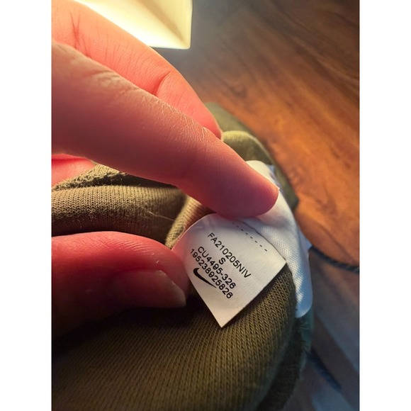 Nike Men's Sportswear Tech Fleece Jogger Pants Size S Rough Green CU4495-326 - Picture 4 of 8